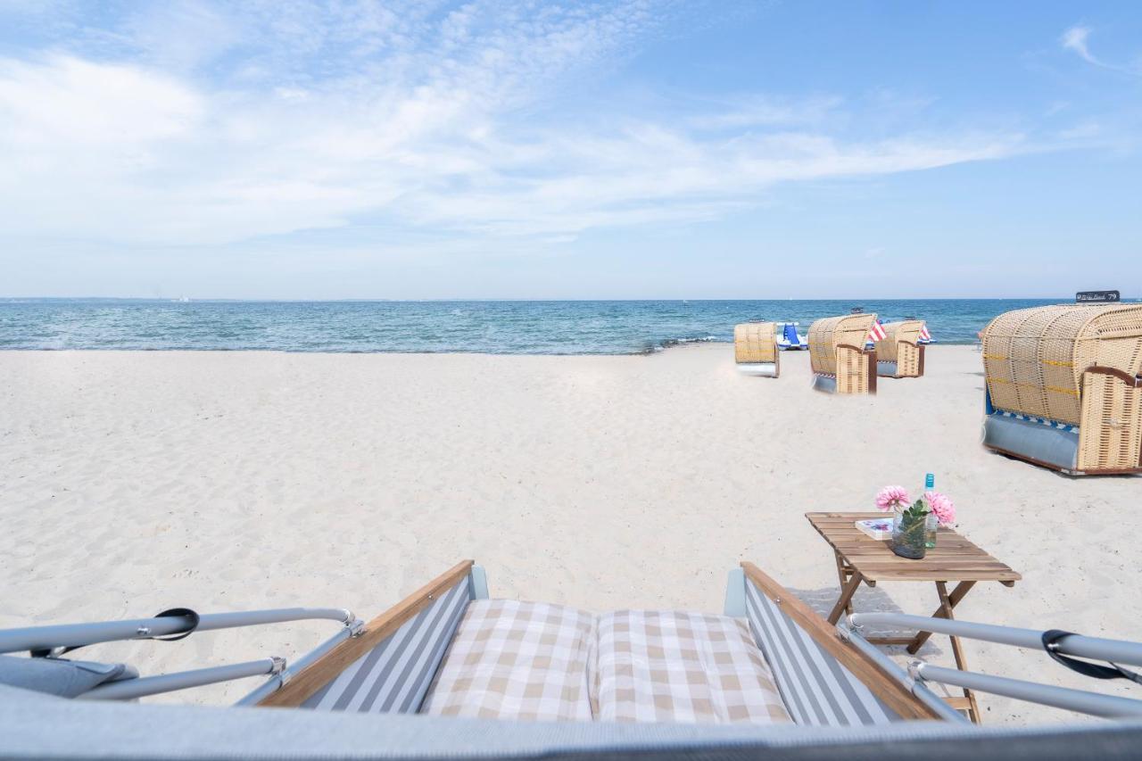 Schlafstrandkorb Nr. 4 Тиммендорфер-Штранд Экстерьер фото